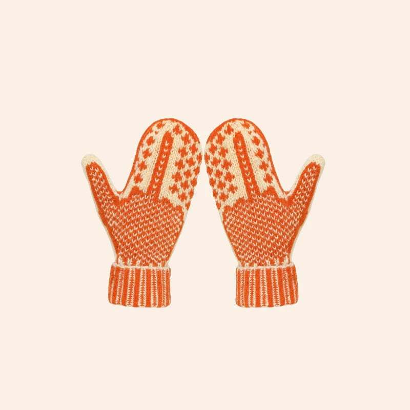 🎅 The Naughty List Mittens | Cozy Knit with a Hidden Attitude 🖕✨