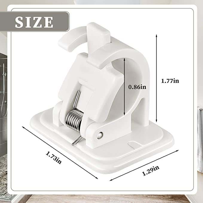 (🔥Hot Sale - 49% OFF)Nail-free Adjustable Rod Bracket Holders(Set of 2), BUY 3 Get 1 Free