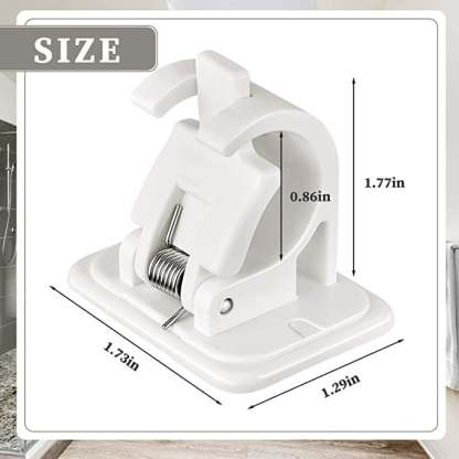 (🔥Hot Sale - 49% OFF)Nail-free Adjustable Rod Bracket Holders(Set of 2), BUY 3 Get 1 Free