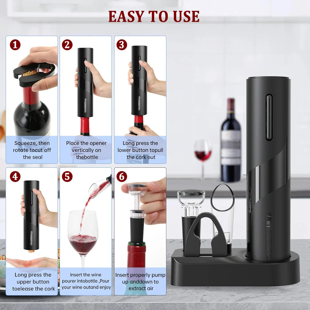 🔥Hot Selling 🔥 Power Cork Electric Opener