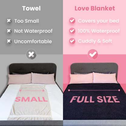 👍👍 Limited-time price drop! - The Waterproof Intimacy Blanket