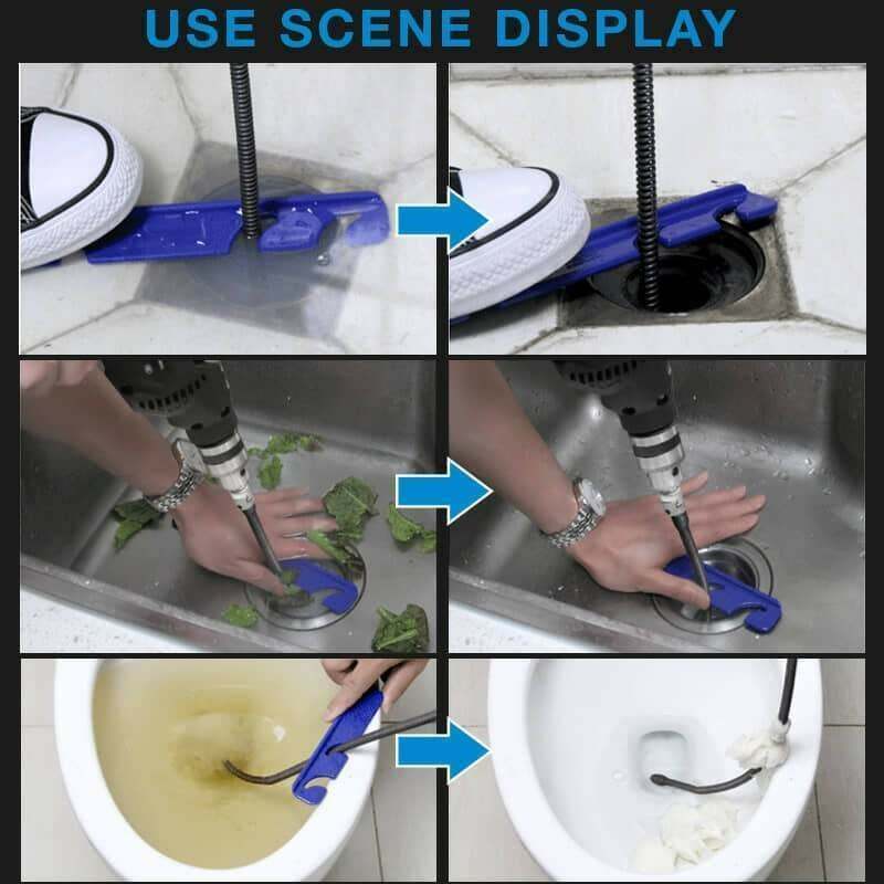 Electric drain cleaning spring succeeds