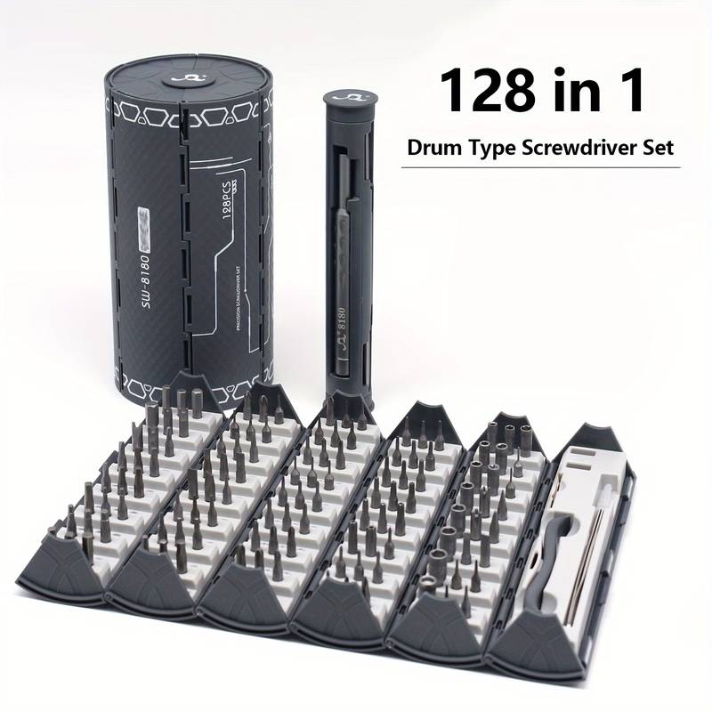 🔥🛠️2025 HOT SALE 🔥128-in-1 Precision Screwdriver Set Disassembly And Repair Tool Multi-function Manual Screwdriver Book Set