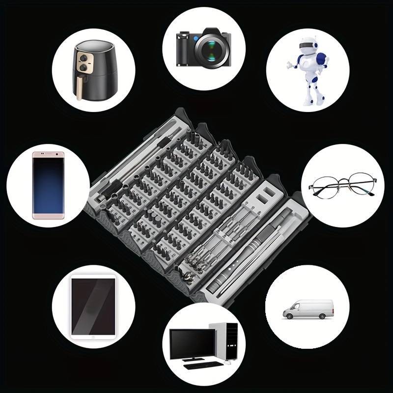 🔥🛠️2025 HOT SALE 🔥128-in-1 Precision Screwdriver Set Disassembly And Repair Tool Multi-function Manual Screwdriver Book Set