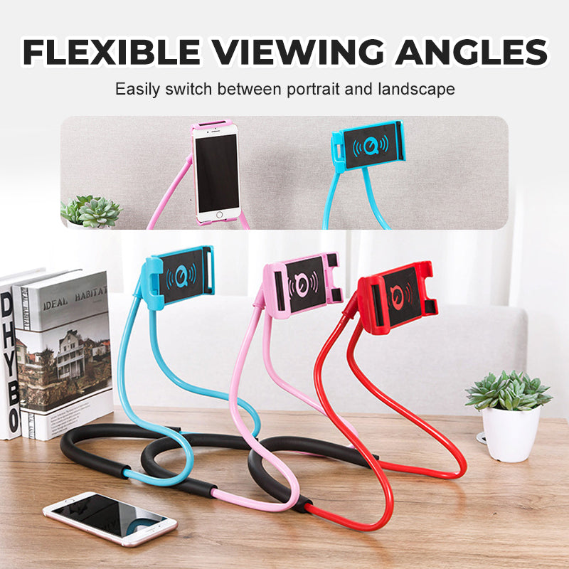 💥 50% OFF! 📱 Adjustable Neck Phone Holder Stand – Hands-Free & Comfortable Viewing ✨