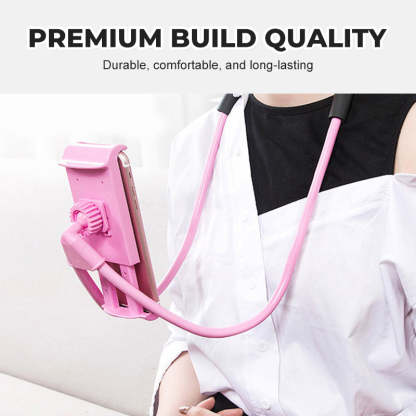 💥 50% OFF! 📱 Adjustable Neck Phone Holder Stand – Hands-Free & Comfortable Viewing ✨