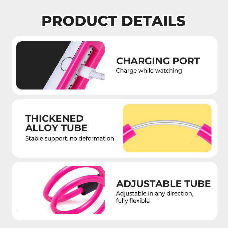 💥 50% OFF! 📱 Adjustable Neck Phone Holder Stand – Hands-Free & Comfortable Viewing ✨