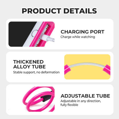 💥 50% OFF! 📱 Adjustable Neck Phone Holder Stand – Hands-Free & Comfortable Viewing ✨