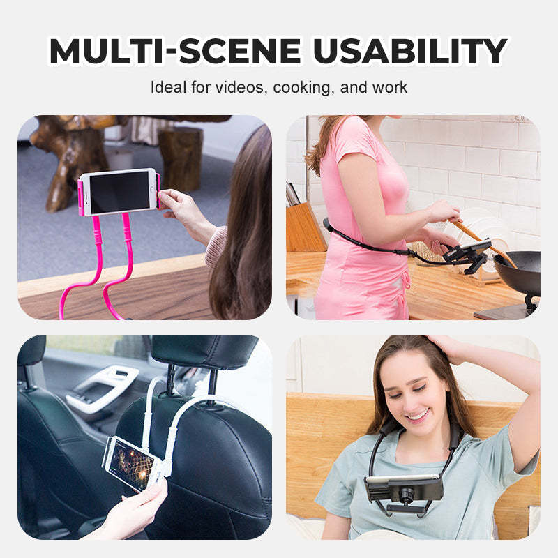 💥 50% OFF! 📱 Adjustable Neck Phone Holder Stand – Hands-Free & Comfortable Viewing ✨