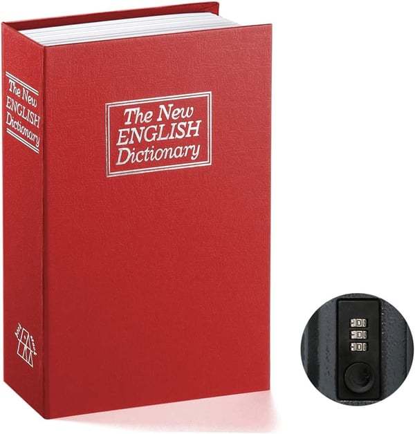 🎁Secret Book Safe – a hidden, secure storage space with a discreet design.
