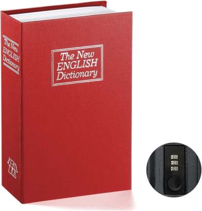 🎁Secret Book Safe – a hidden, secure storage space with a discreet design.