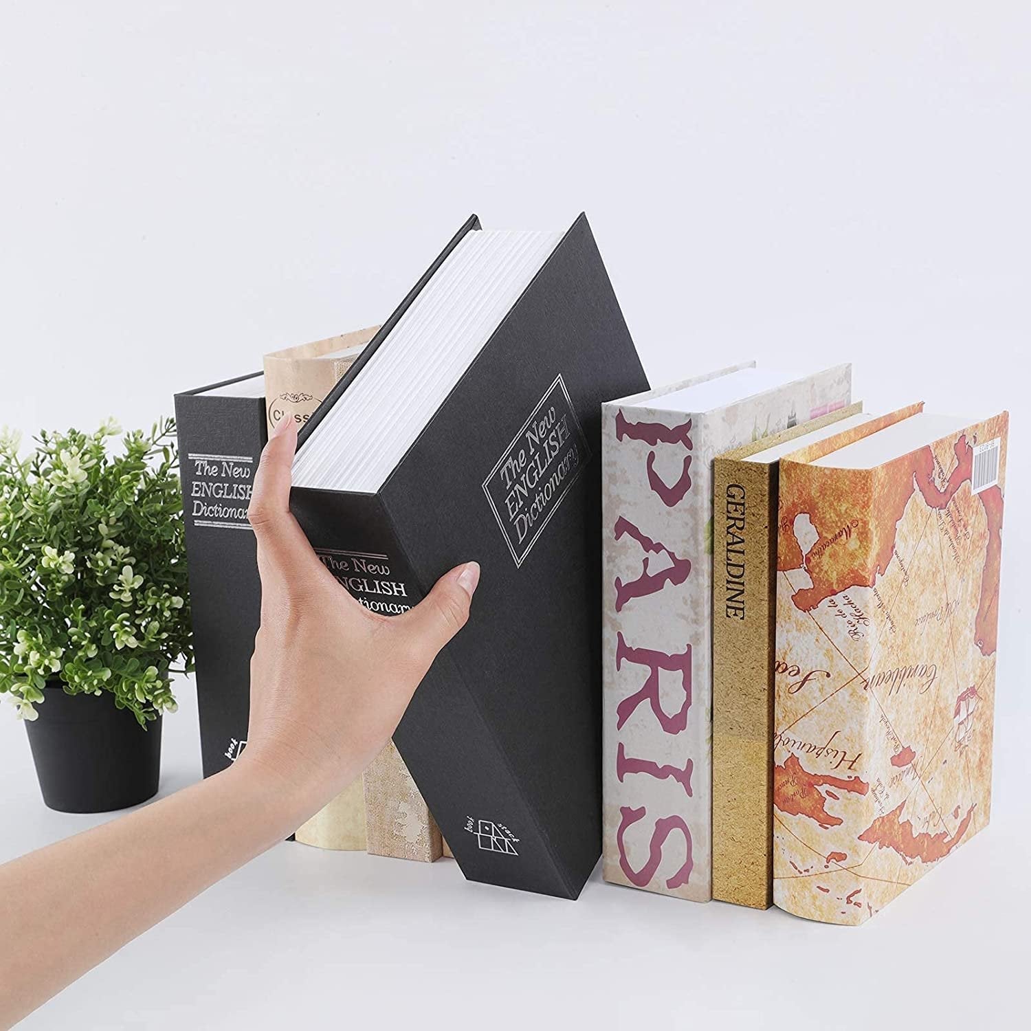 🎁Secret Book Safe – a hidden, secure storage space with a discreet design.