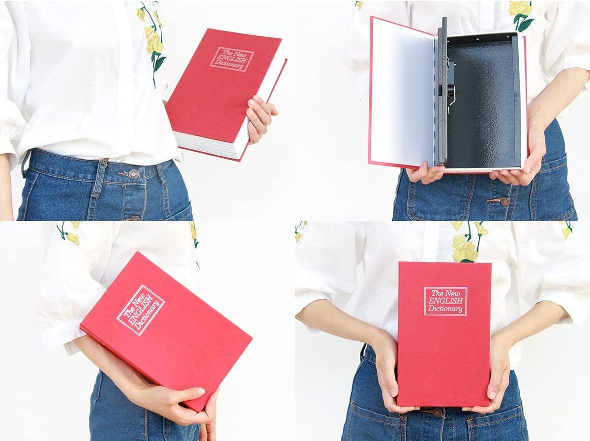🎁Secret Book Safe – a hidden, secure storage space with a discreet design.
