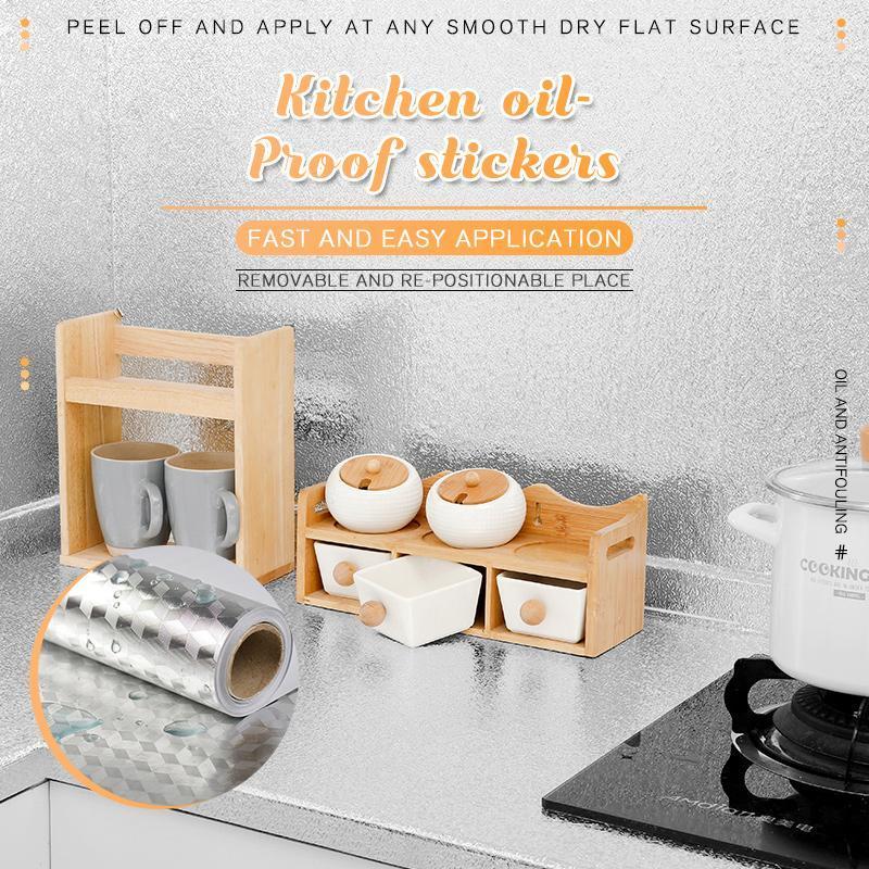 🏆 Last Day Special Price🔥 Kitchen Peel And Stick Wallpaper Backsplash Waterproof Kitchen Stickers