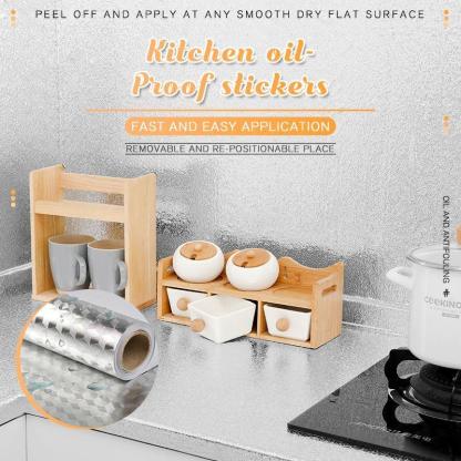 🏆 Last Day Special Price🔥 Kitchen Peel And Stick Wallpaper Backsplash Waterproof Kitchen Stickers