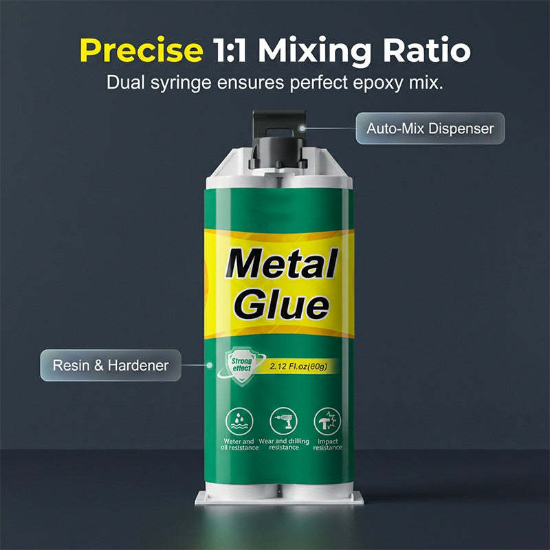 🔥LIMITED TIME 40% OFF!🛠️High-Strength AB Metal Repair Glue