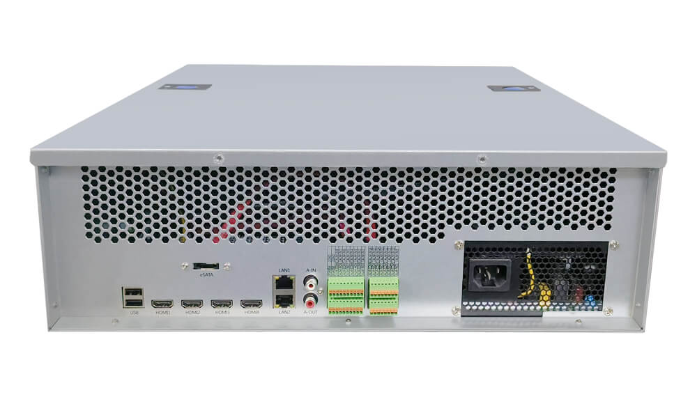 16HDD 196ch 128ch 64ch 12MP Professional Rack Mount Smart NVR