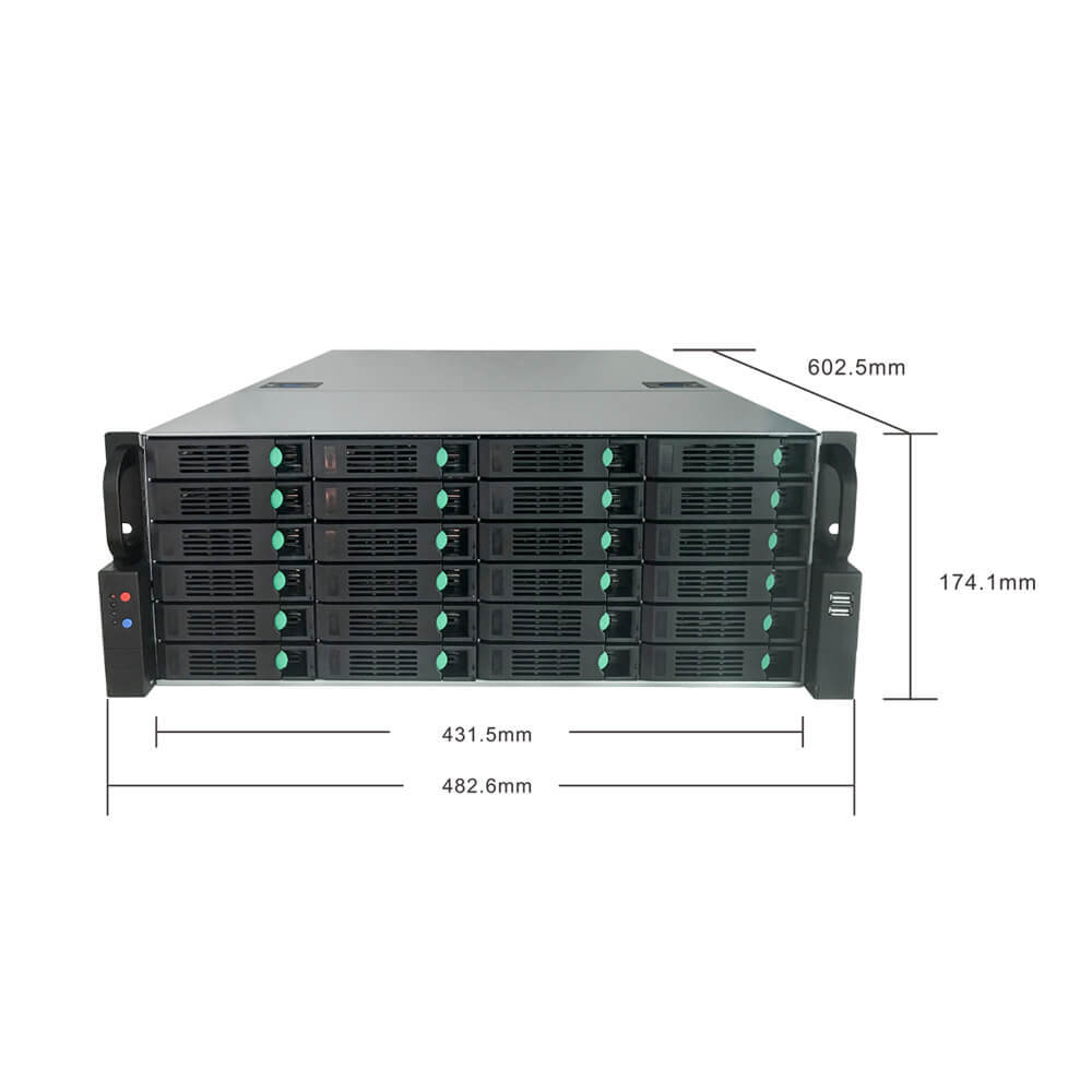 24HDD 196ch 128ch 12MP Professional Rack Mount Smart NVR
