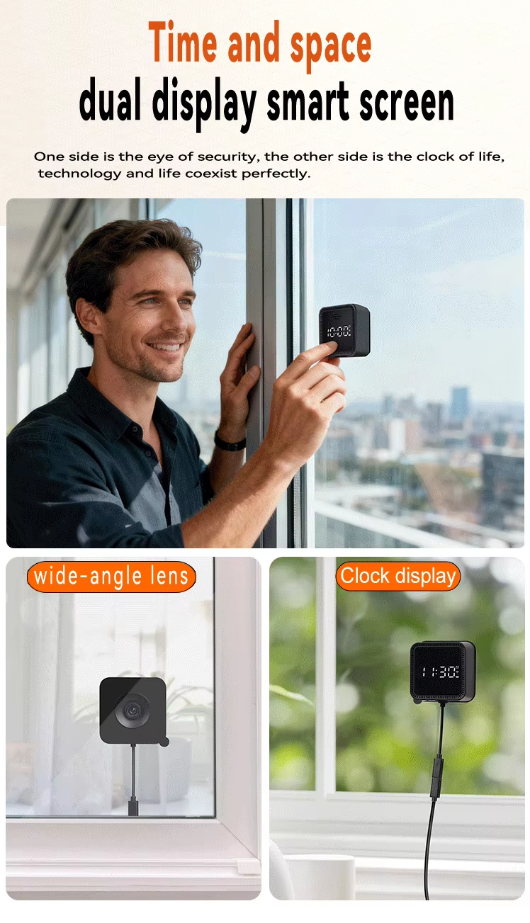 Tuya 4K 8MP WiFi Indoor IP Pet Fish Camera Windows Camera