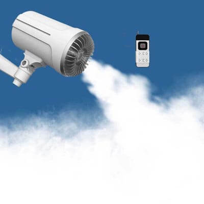 HAM-FL-R RF Remote Control Security Fog Generator