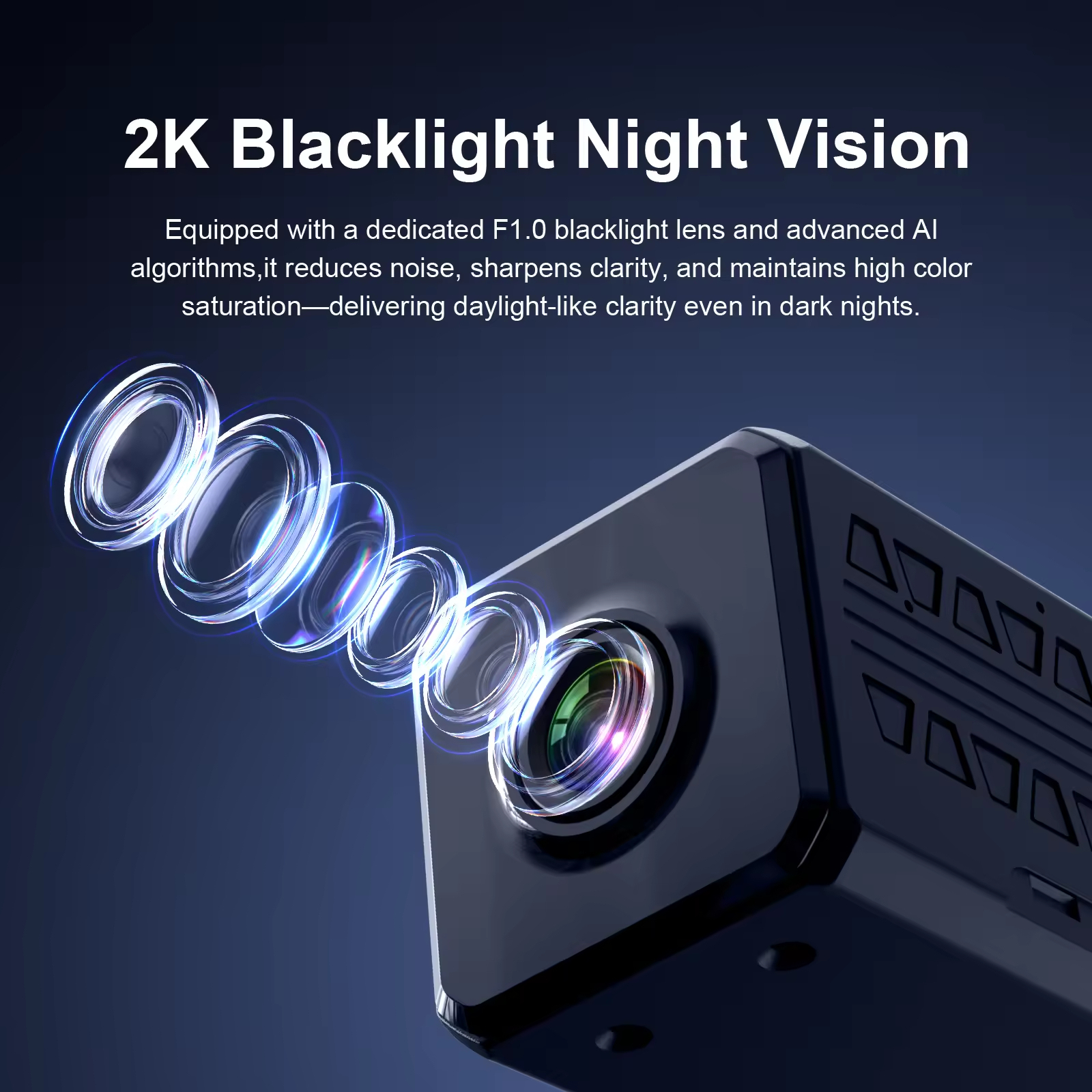 3MP Blacklight Full Color WiFi Indoor Battery IP Window Camera Pet Fish Camera