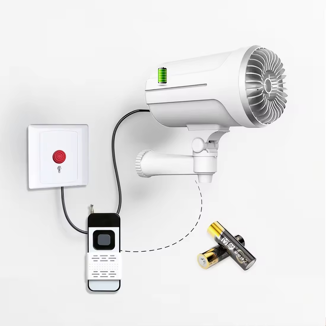 HAM-FL-B Series Battery Powered Security Fog Generator