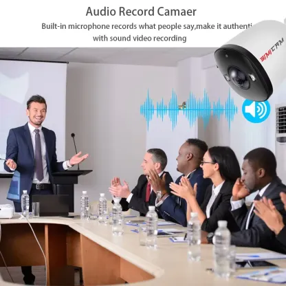 4K 8MP POE Security IP Camera 5MP 4MP Ultra Large Wide Angle Lens 1.6MM2.8MM Smart Alarm Color Night Vision Compatible Onvif NVR