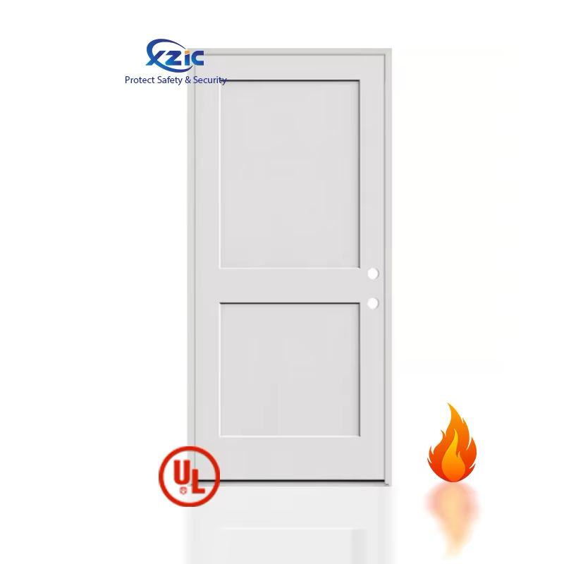 UL Wood Fire Door with Shaker Style, 1/2/6 Panels Shaker Door 20-90 Minutes Fire Rated Doors