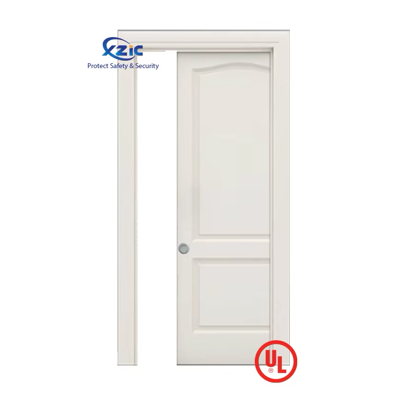 UL Wood Fire Door with Shaker Style, 1/2/6 Panels Shaker Door 20-90 Minutes Fire Rated Doors