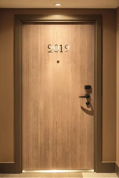 2023 Modern Interior Firerpoof Door UL 10B/10C Certificated Wood Fire Door