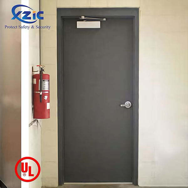 UL Certificated Steel Fire Doors for Building Projects,Emergency Exit Hollow Metal Door