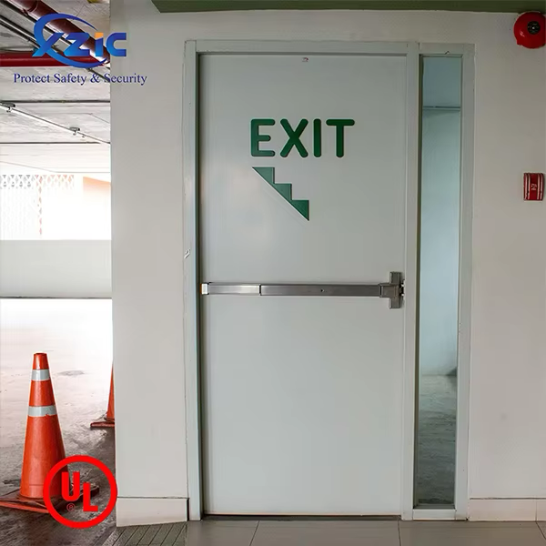 UL Certificated Steel Fire Doors for Building Projects,Emergency Exit Hollow Metal Door