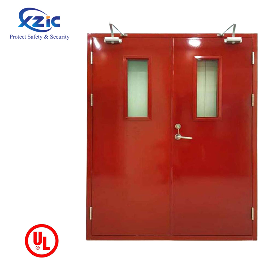 Metal Fire Door with Glass Lite