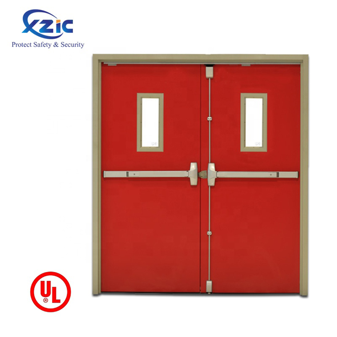 Metal Fire Door with Glass Lite