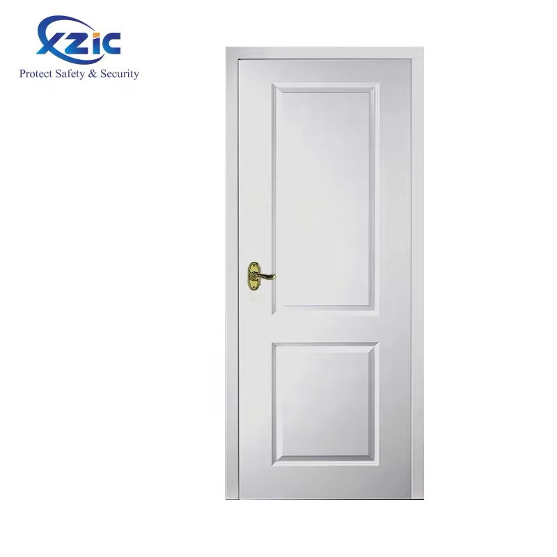 Wood Fire Door Shaker/Molding door UL listed 20-90 minutes rated Wooden Door with UL Certification