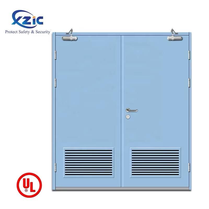 Fire Rated Steel Door 30min fireproof Steel Door Emergency Exit Metal Door Emergency