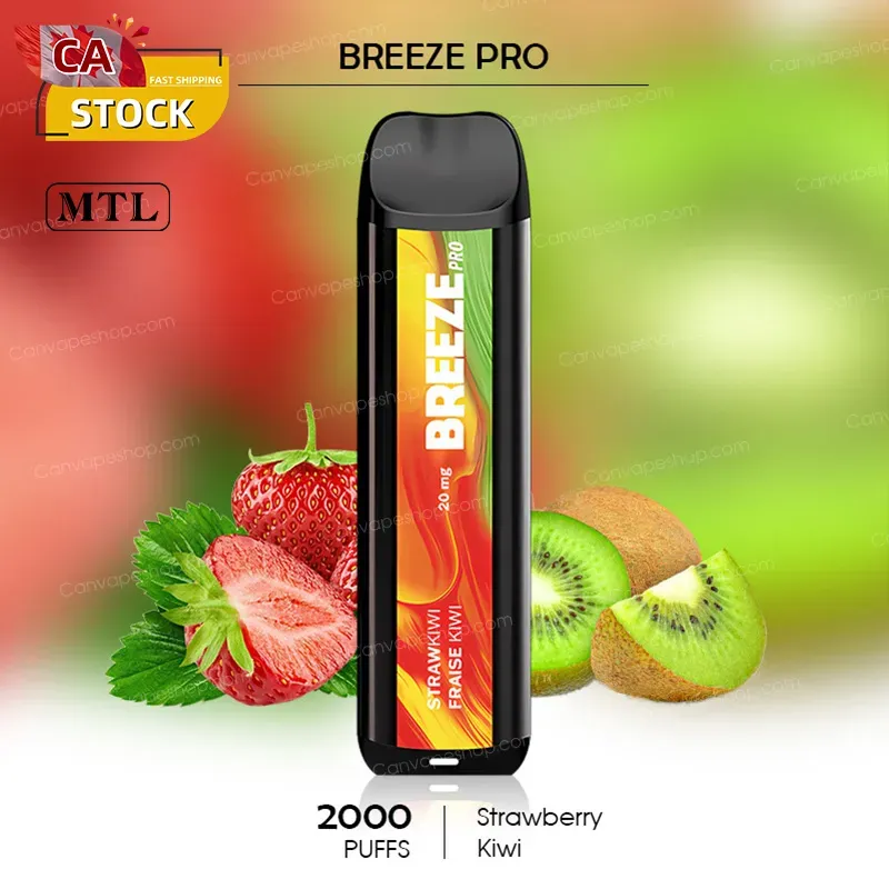 Strawberry  Kiwi - Breeze pro - 2000puffs