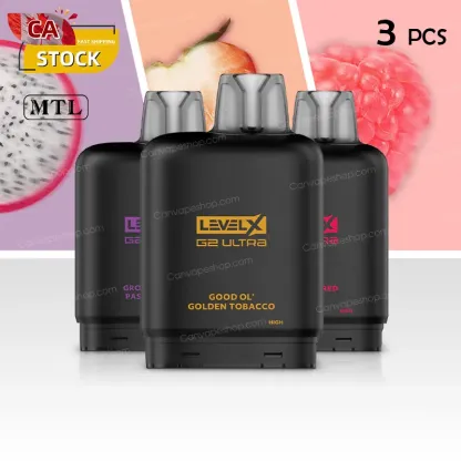 LevelX G2 Ultra Pods - 50000puffs - 3pcs-canvapeshop-LevelX G2 Ultra Pods - 50000puffs - 3pcs