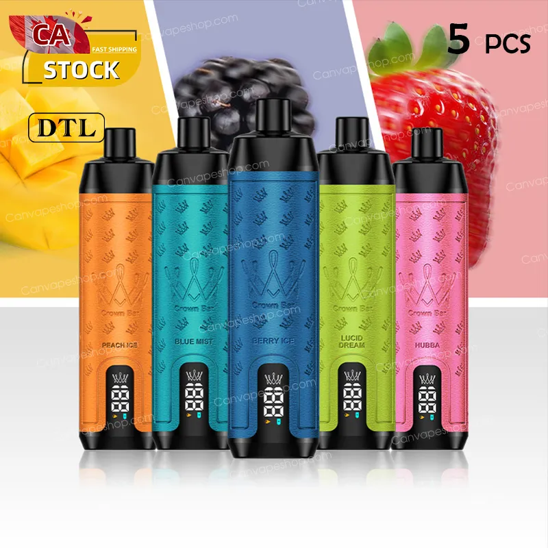 AL FAKHER CROWN BAR - 12000puffs - 5pcs-canvapeshop-AL FAKHER CROWN BAR - 12000puffs - 5pcs