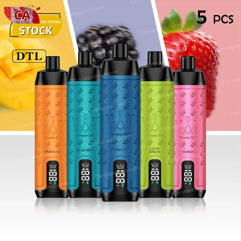 AL FAKHER CROWN BAR - 12000puffs - 5pcs-canvapeshop-AL FAKHER CROWN BAR - 12000puffs - 5pcs