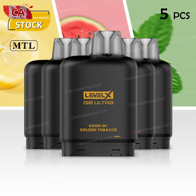 LevelX G2 Ultra Pods - 50000puffs - 5pcs-canvapeshop-LevelX G2 Ultra Pods - 50000puffs - 5pcs