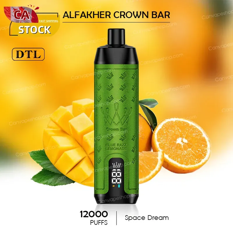 Space Dream - AL FAKHER CROWN BAR - 12000puffs