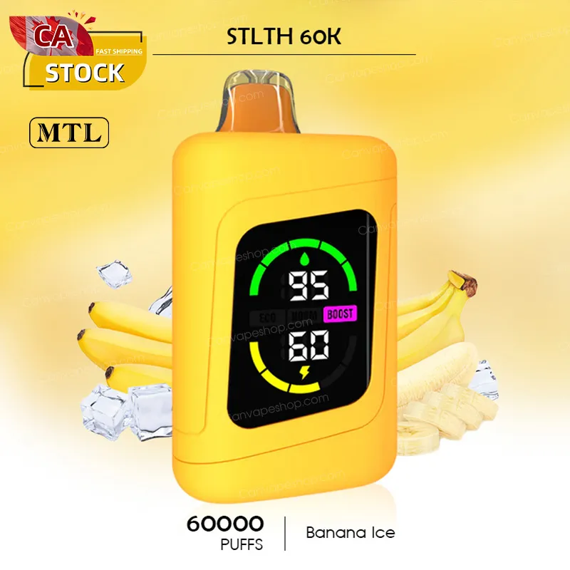Banana Ice - STLTH 60K - 60000puffs-canvapeshop-Banana Ice - STLTH 60K - 60000puffs