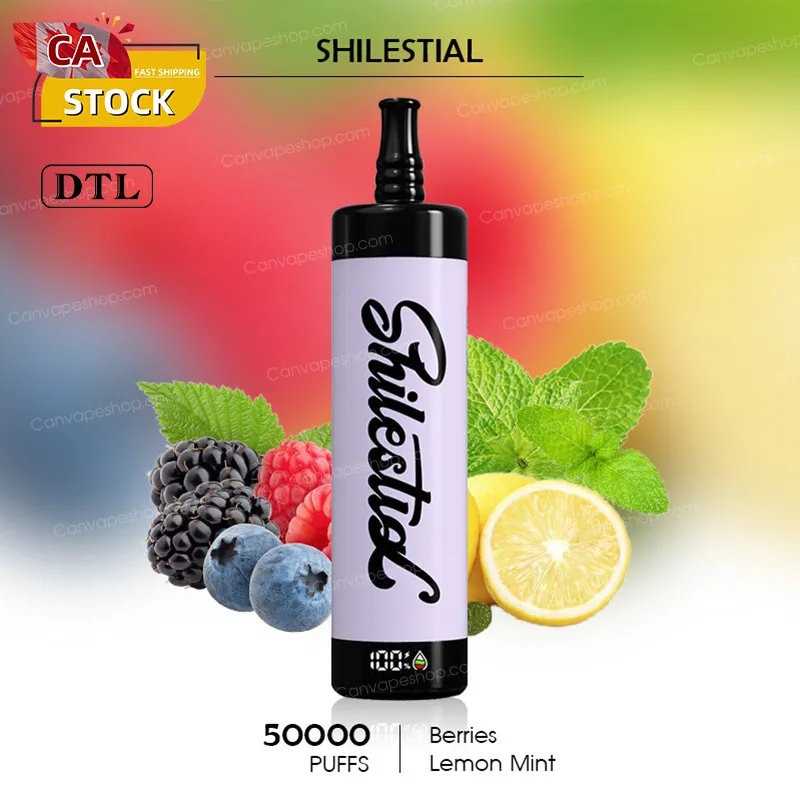 Berries Lemon Mint - SHILESTIAL - 50000puffs-canvapeshop-Berries Lemon Mint - SHILESTIAL - 50000puffs