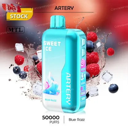Blue Razz - Artery CL6 - 50000puffs-canvapeshop-Blue Razz - Artery CL6 - 50000puffs