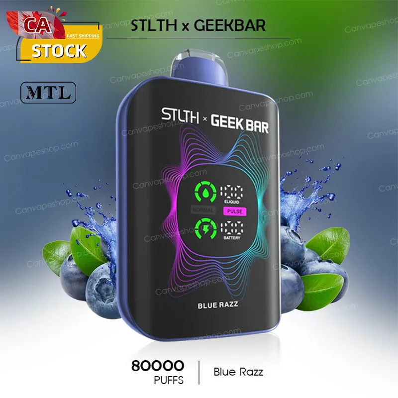 Blue Razz - STLTH x GEEKBAR - 80000puffs-canvapeshop-Blue Razz - STLTH x GEEKBAR - 80000puffs