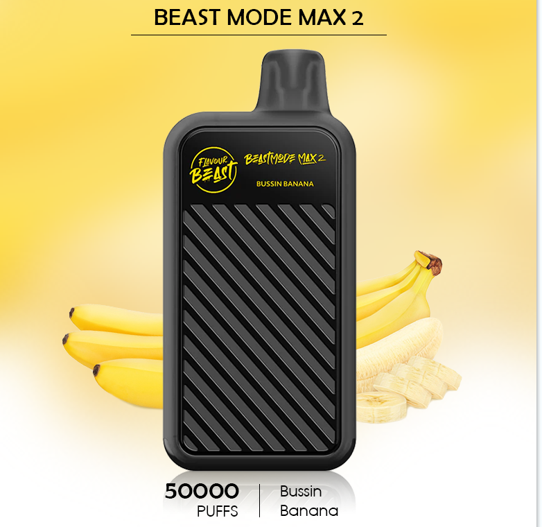 Bussin Banana - Beast Mode Max 2 - 50000puffs