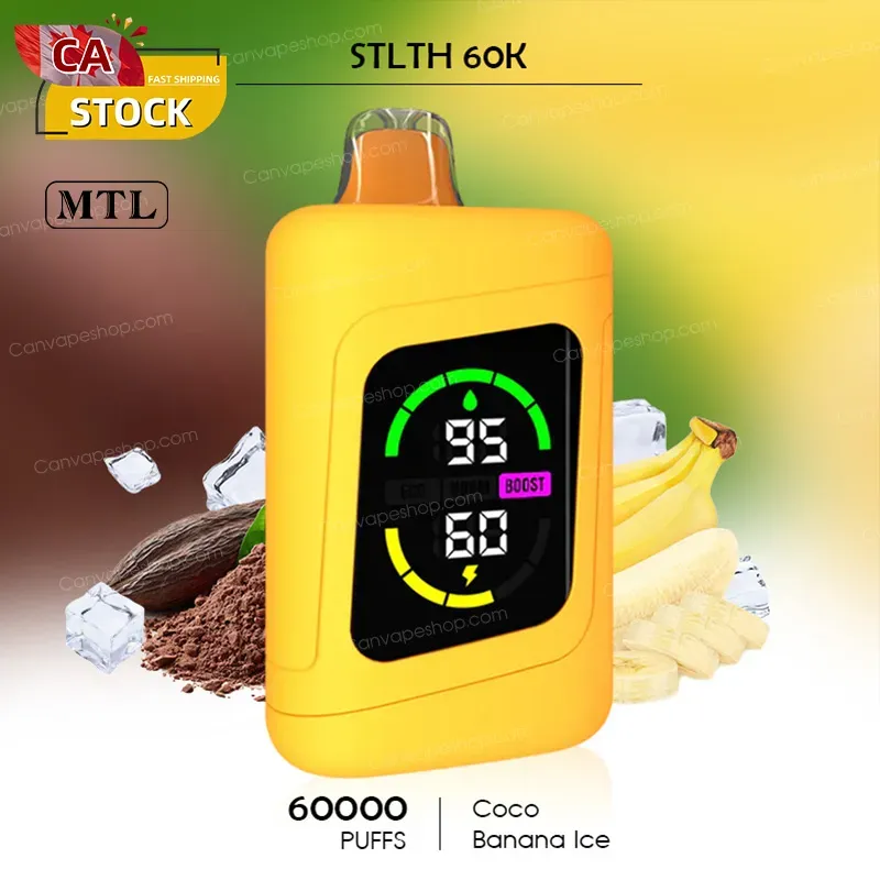 Coco Banana Ice - STLTH 60K - 60000puffs-canvapeshop-Coco Banana Ice - STLTH 60K - 60000puffs