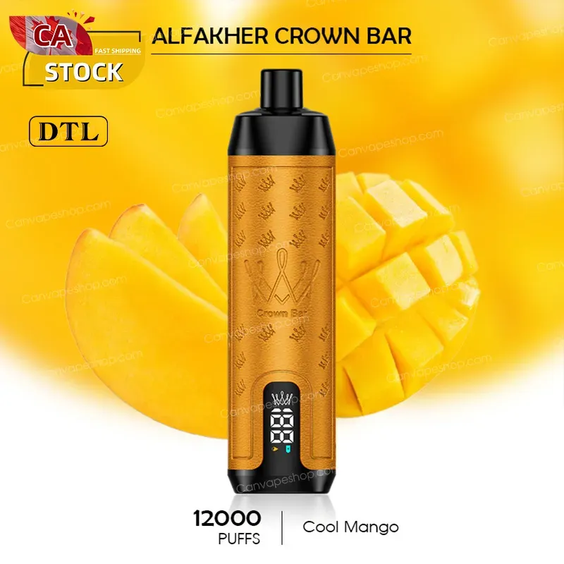 Cool Mango - AL FAKHER CROWN BAR - 12000puffs