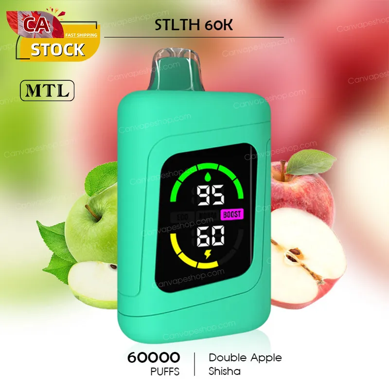 Double Apple Shisha - STLTH 60K - 60000puffs-canvapeshop-Double Apple Shisha - STLTH 60K - 60000puffs